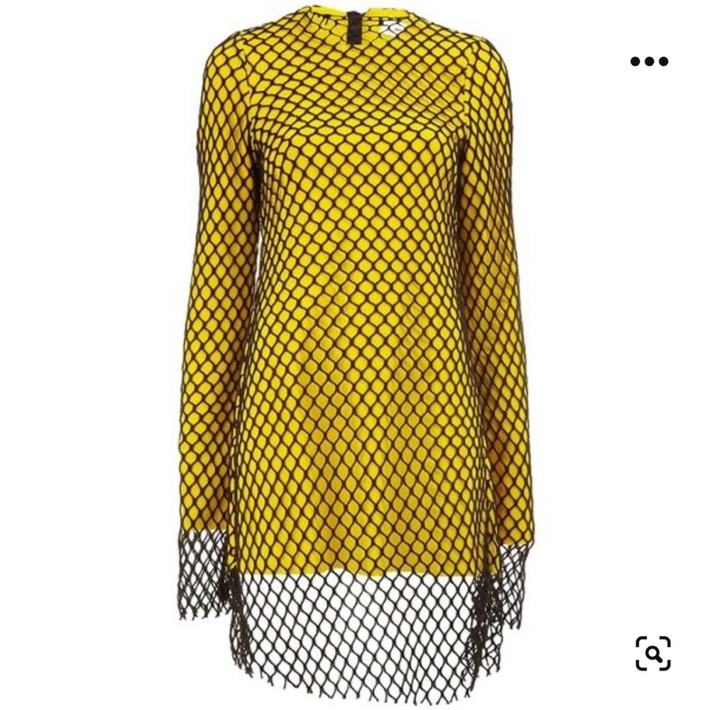 Marques Almeida Fishnet Dress
